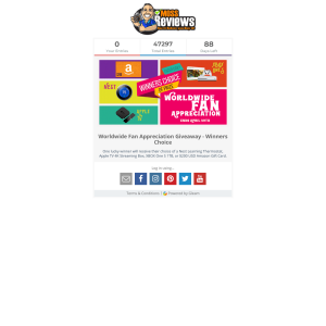 Win Your Choice of Prize