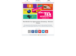 Win Your Choice of Prize