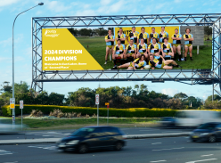 Win Your Custom Team Photo on a Billboard