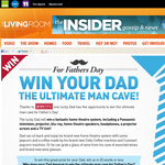 Win your dad the ultimate man cave!