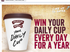 Win your daily cup every day for a year