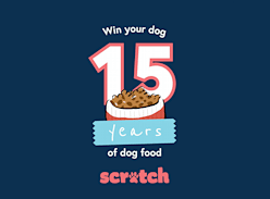 Win Your Dog 15 Years of Dog Food