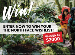 Win Your North Face Wishlist Valued at $2k
