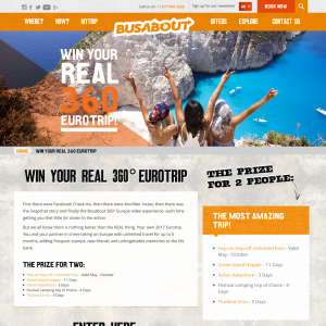 Win your own 2017 Eurotrip!