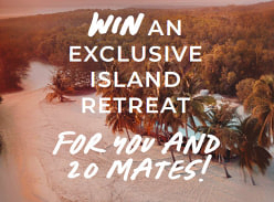 Win Your Own Island Retreat for up to 21 Guests