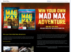 Win your own MAD MAX adventure!