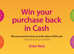 Win Your Purchase Back in Cash