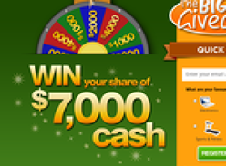 Win your share of $7,000 in cash!
