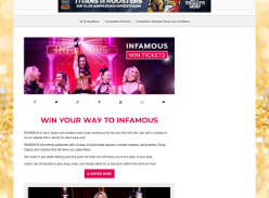 Win Your Way To Infamous