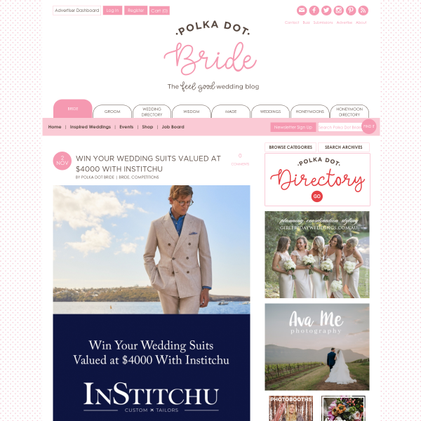 Win your Wedding Suits!
