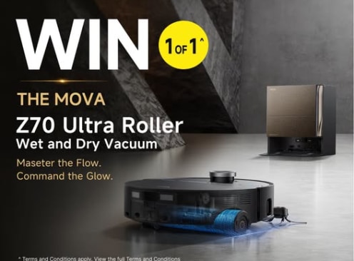 Win a Z70 Ultra Roller Wet & Dry Robotic Vacuum - JB Hi-Fi